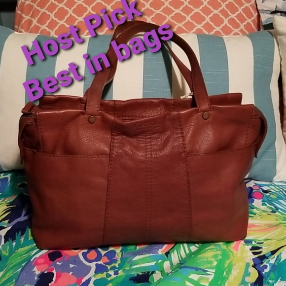 American Leather Handbags - American Leather co shoulder bag